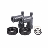 V3007-04 Фитинги угловые Noryl 1" BSPT