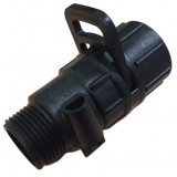 Фитинг подключения со счётчиком Runxin F63C, F68A - 1"